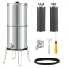 Stainless Steel Gravity-Fed Water Filter System