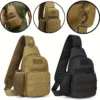 Durable Chest Sling For Hiking, Camping & Fishing. Adjustable Straps