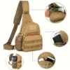 Durable Chest Sling For Hiking, Camping & Fishing. Adjustable Straps - Image 3
