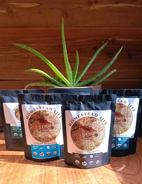 100% ORGANIC WHOLE COFFEE BEAN